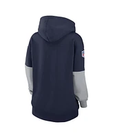 Nike Women's Navy Dallas Cowboys 2024 Sideline Essential Fleece Pullover Hoodie