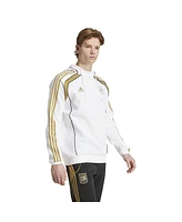 Adidas Men's White Lafc 2025 Travel Pullover Hoodie