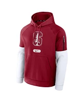 Nike Men's Cardinal Stanford Fitness Performance Pullover Hoodie