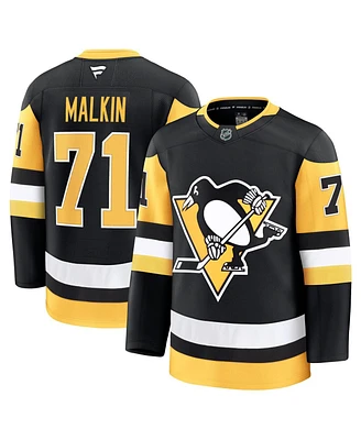 Fanatics Men's Evgeni Malkin Black Pittsburgh Penguins Home Premium Jersey