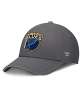 Fanatics Men's Gray St. Louis Blues Home Ice Flex Hat