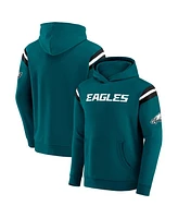 Fanatics Men's Green Philadelphia Eagles Football Washed Pullover Hoodie