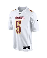 Nike Men's  Jayden Daniels Tundra White Washington Commanders Fashion Jersey