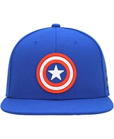 Marvel Youth Royal Captain America Comic Snapback Hat