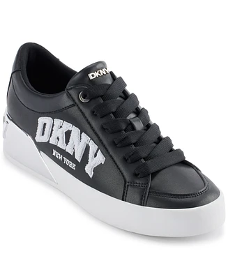 Dkny Women's Maben Varsity Lace-Up Sneakers