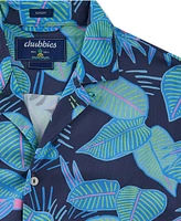 Chubbies Men's The Fluorescent Funks Short Sleeve Tropical Print Camp Shirt