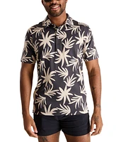 Chubbies Men's The Party Time Floral Short Sleeve Print Polo Shirt