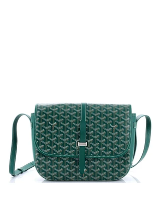 Pre-Owned Goyard Mm Belvedere Ii Messenger Bag Coated Canvas