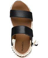Style & Co Women's Sookie Wedge Sandals, Exclusively at Macy's
