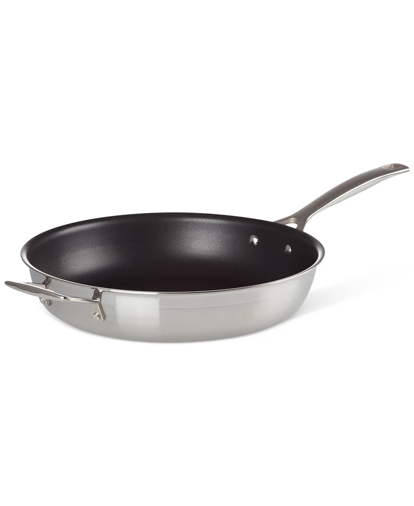 Le Creuset Classic Stainless Steel Round Nonstick Frypan, 12"