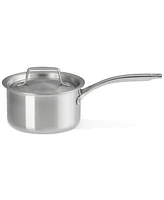 Le Creuset Essential Stainless Steel Round Saucepan with Lid, 2 Qt.