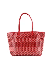 Pre-Owned Goyard Mm Artois Tote Coated Canvas