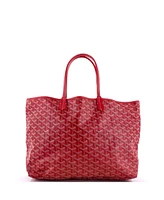 Pre-Owned Goyard Pm Saint Louis Tote Coated Canvas