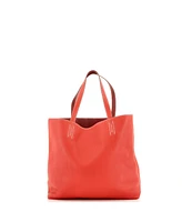 Pre-Owned HERMES 45 Double Sens Tote Clemence