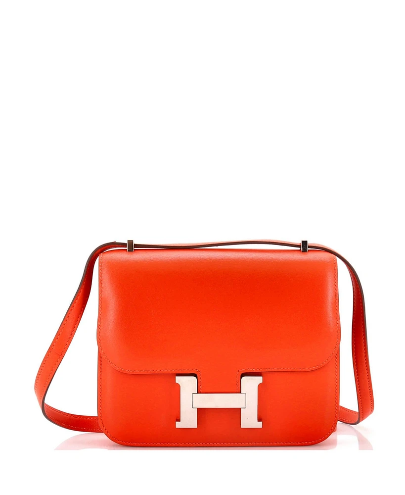 Pre-Owned HERMES 18 Constance Bag Tadelakt