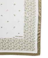 Steve Madden Nomadic Printed Bandana Square Scarf
