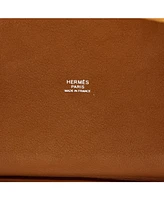 Pre-Owned HERMES Pm Cargo Picotin Lock Bag Canvas and Swift