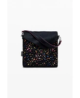 Desigual Women's 2-in-1 perforated mini backpack