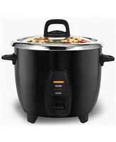 Elite Cuisine 10-Cup Rice Cooker with Stainless-Steel Inner Pot