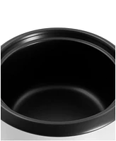 Elite Cuisine 6 Cup Non-Stick Rice Cooker with Steam Tray