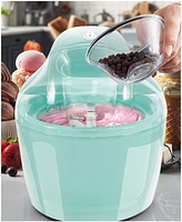 Elite Cuisine 1.5 Quart Electric Ice Cream Maker with Quick Freeze Bowl