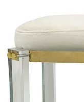 StyleCraft Home Collection 30" Foam Helen Small Traditional Bar Stool