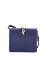 Pre-Owned HERMES Chaine d'Ancre Compact Wallet on Strap Chevre Mysore