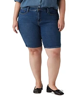 Levi's Plus High-Rise Shaping Bermuda Shorts