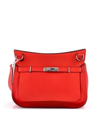 Pre-Owned Hermes 28 Jypsiere Bag Swift