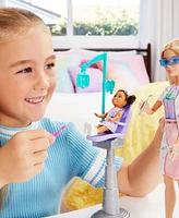 Barbie Dentist Doll with Blonde Fashion Doll, 1 Kid Doll, Medical Doctor Furniture & Accessories