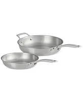 Le Creuset Essentials Stainless Steel 2-Pc. Frypan Set
