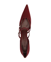 Schutz Women's Rue Mid Heel Buckle Pumps