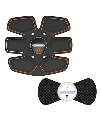 Pursonic Wireless Muscle Stimulator & Abdominal Toning Massager Set