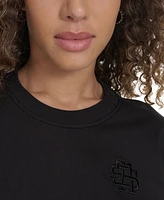 Starter Women's Cotton Monogram Relaxed Cropped T-Shirt