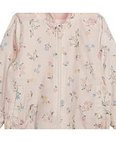 Carter s Girl Fashion Midweight Floral Bomber Jacket