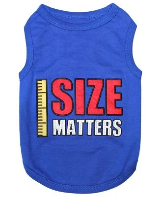 Parisian Pet Size Matters Dog T Shirt