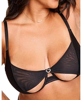 Libi Women's Plus-Size Unlined Demi Bra