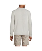 Lands' End Men's Long Sleeve Drifter Sailboats Sweater