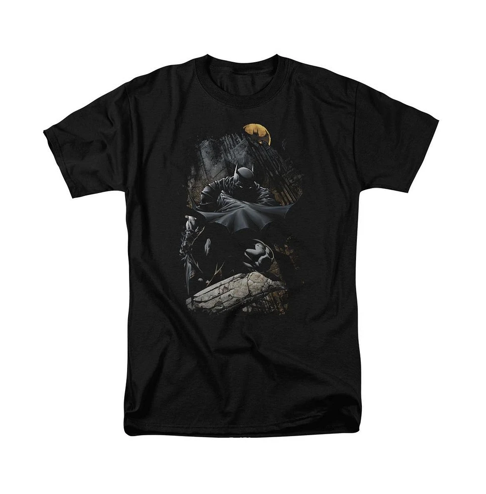 Batman Mens Sweeping Cape Short Sleeve Adult Tee / T-Shirt