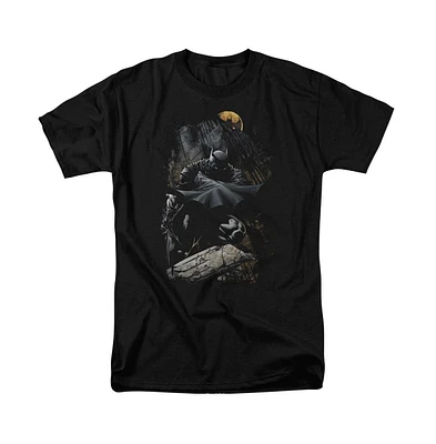 Batman Mens Sweeping Cape Short Sleeve Adult Tee / T-Shirt