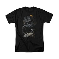 Batman Mens Sweeping Cape Short Sleeve Adult Tee / T-Shirt