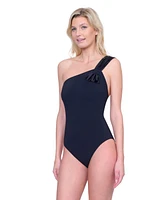 Beaute Luxury One-Shoulder One-Piece Swimsuit