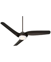 54" Casa Vieja Sierra Emperial Bronze Damp Led Ceiling Fan with Remote - Casa Vieja