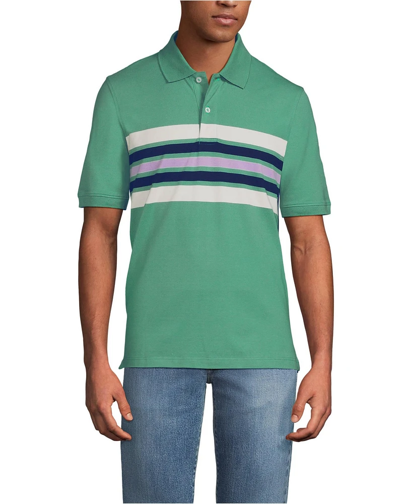 Lands' End Men's Short Sleeve Comfort-First Mesh Polo Shirt