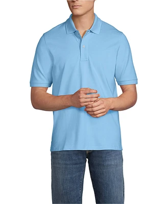 Lands' End Men's Short Sleeve Comfort-First Mesh Pique Polo Shirt