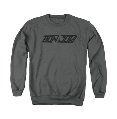 Bon Jovi Mens New Logo Adult Crewneck Sweatshirt