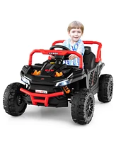 12V Kids Ride on Truck Off-Road Utv with Parental Remote and Lights