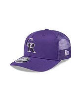 New Era Men's Purple Colorado Rockies 2025 Spring Training 9SEVENTY Stretch-Snap Hat