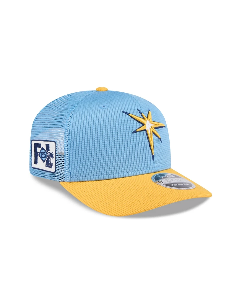 New Era Men's Light Blue Tampa Bay Rays 2025 Spring Training 9SEVENTY Stretch-Snap Hat