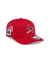 New Era Men's Red St. Louis Cardinals 2025 Spring Training 9SEVENTY Stretch-Snap Hat